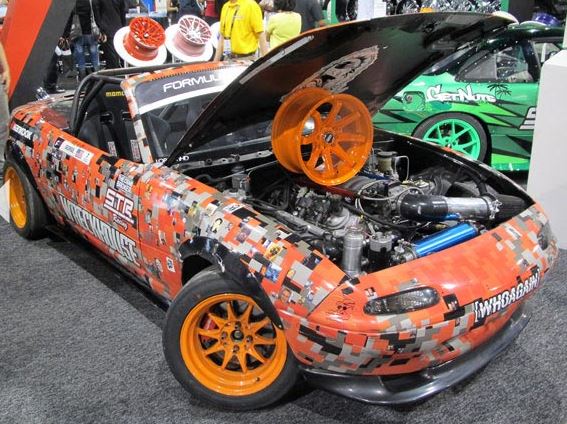 Ugly Drift Miata SEMA 2013