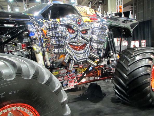 gly Monster Truck SEMA 2014