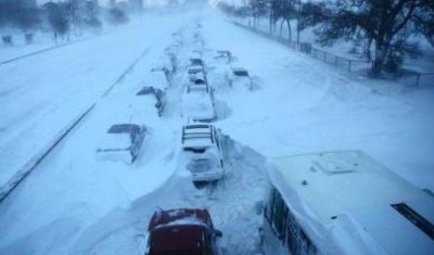 Atlanta-Snow-Highways