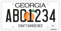 Georgia-Tag-License-Plate