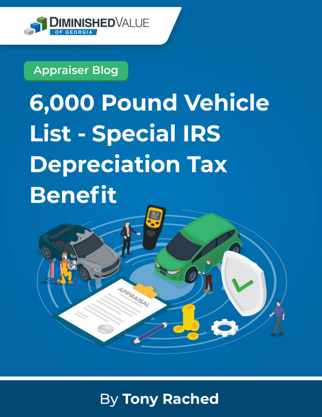 6000 Pound Vehicle List Special IRS Depreciation Tax Benefit