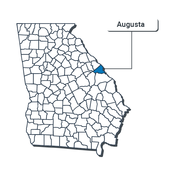 Augusta County- -Map Illustration