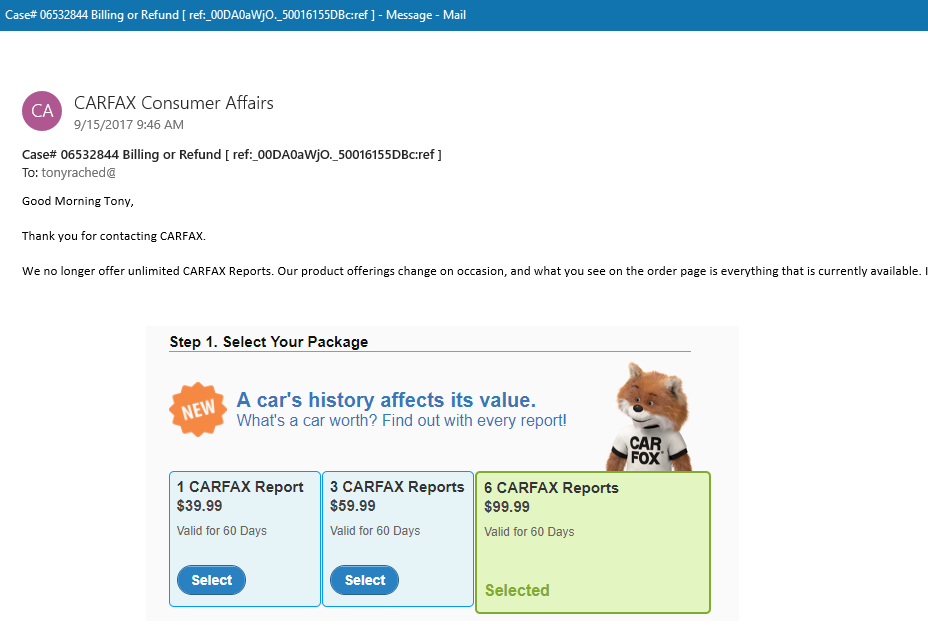 Carfax-No-Unlimited-Reports