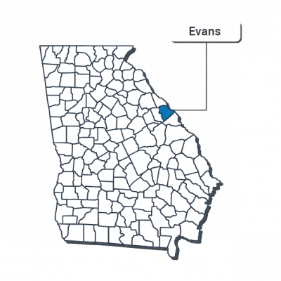 Evans Map Illustration