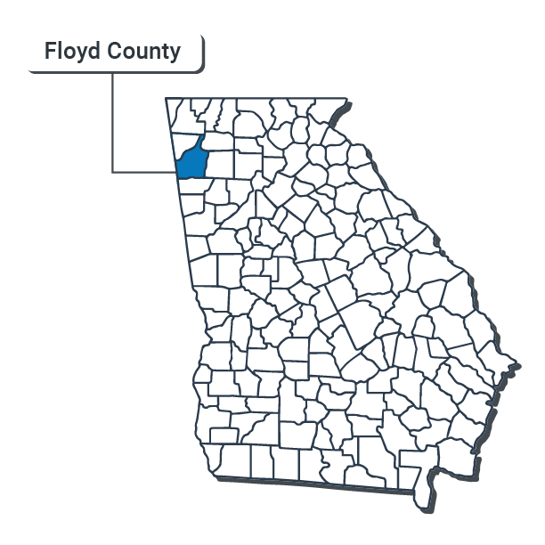 Floyd County- -Map Illustration v2