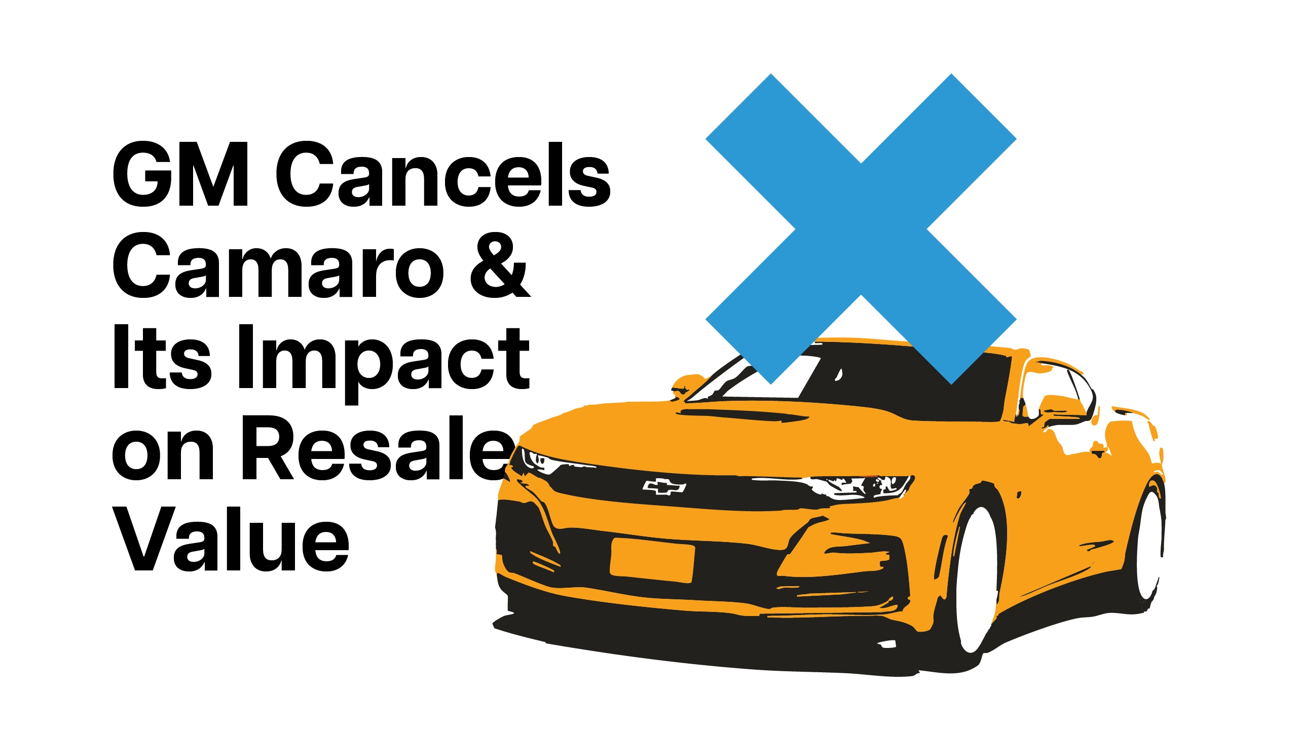 A camaro marked with an "X" describing it's cancellation.