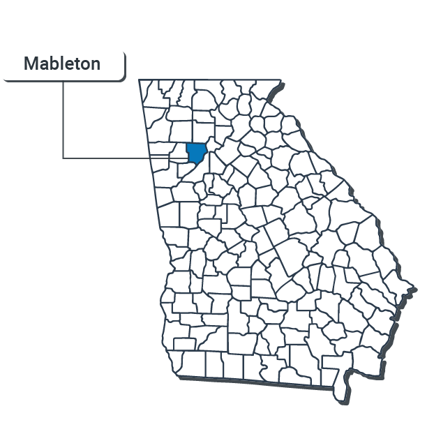 Mableton Map Illustration