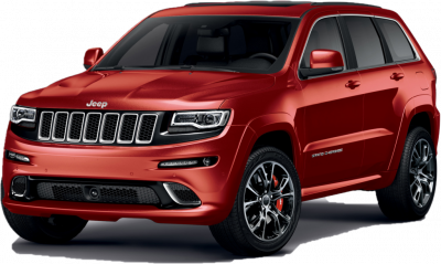 Red jeep cherokee