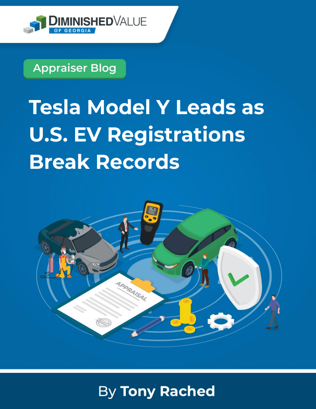 Tesla Model Y Leads as U.S. EV Registrations Break Records