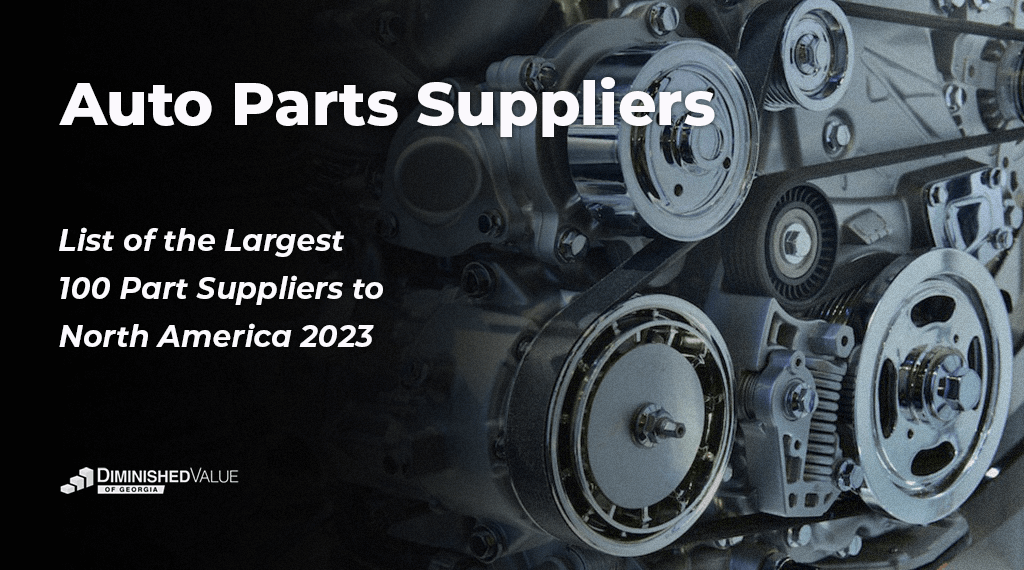 Top 100 Auto Parts Suppliers to North America in 2023