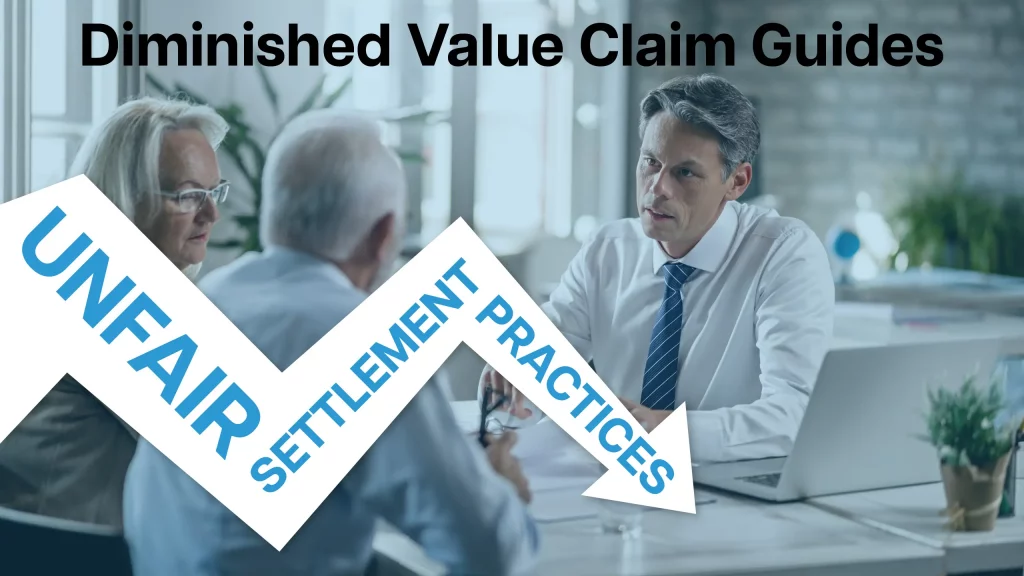 A diminished value claim discussion. Where the insurer is using unfair claim settlement practices.