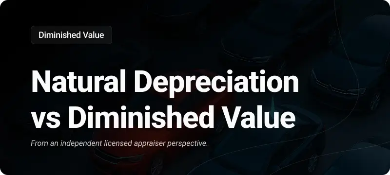 natural depreciation vs diminished value – Diminished Value Georgia, Car Appraisals for Insurance Claims natural depreciation vs diminished value