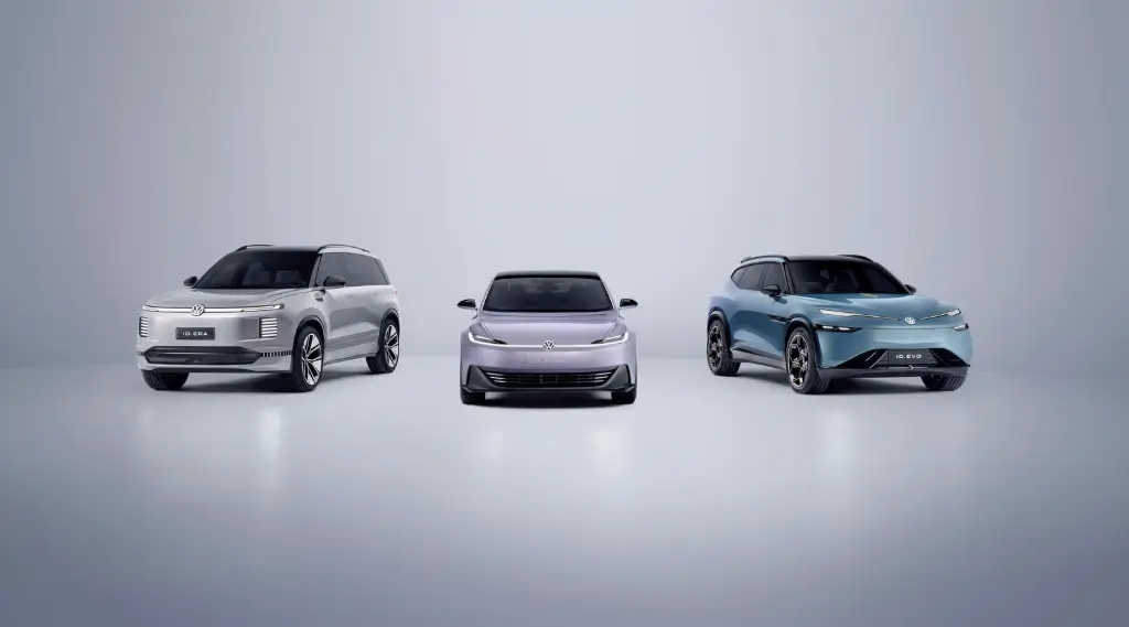 three new VW evs